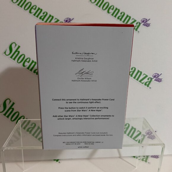 Hallmark Keepsake Christmas Storytellers Star Wars New Hope Princess Leia Organa - Picture 4 of 8